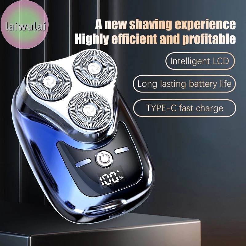 Miniatura 2 de AFEITADORA SHAVER 3 CABEZALES LIQUIDACIO